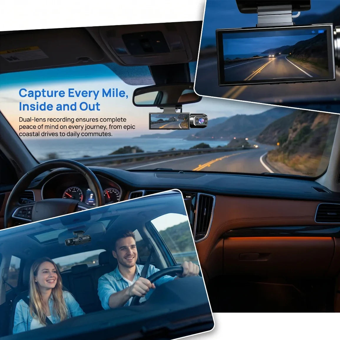 Smart Dual Camera Dash Cam