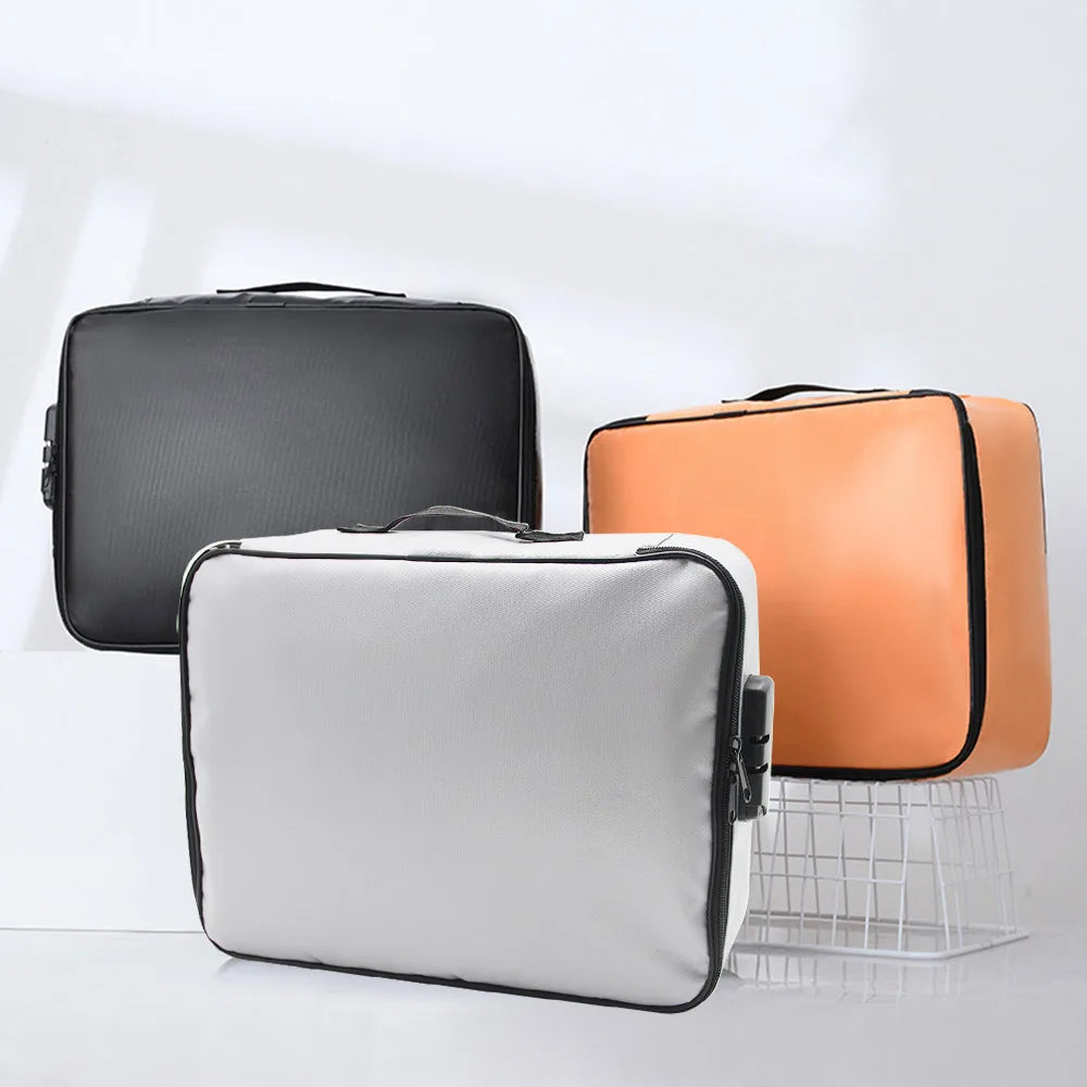 Fireproof Travel Document Organizer