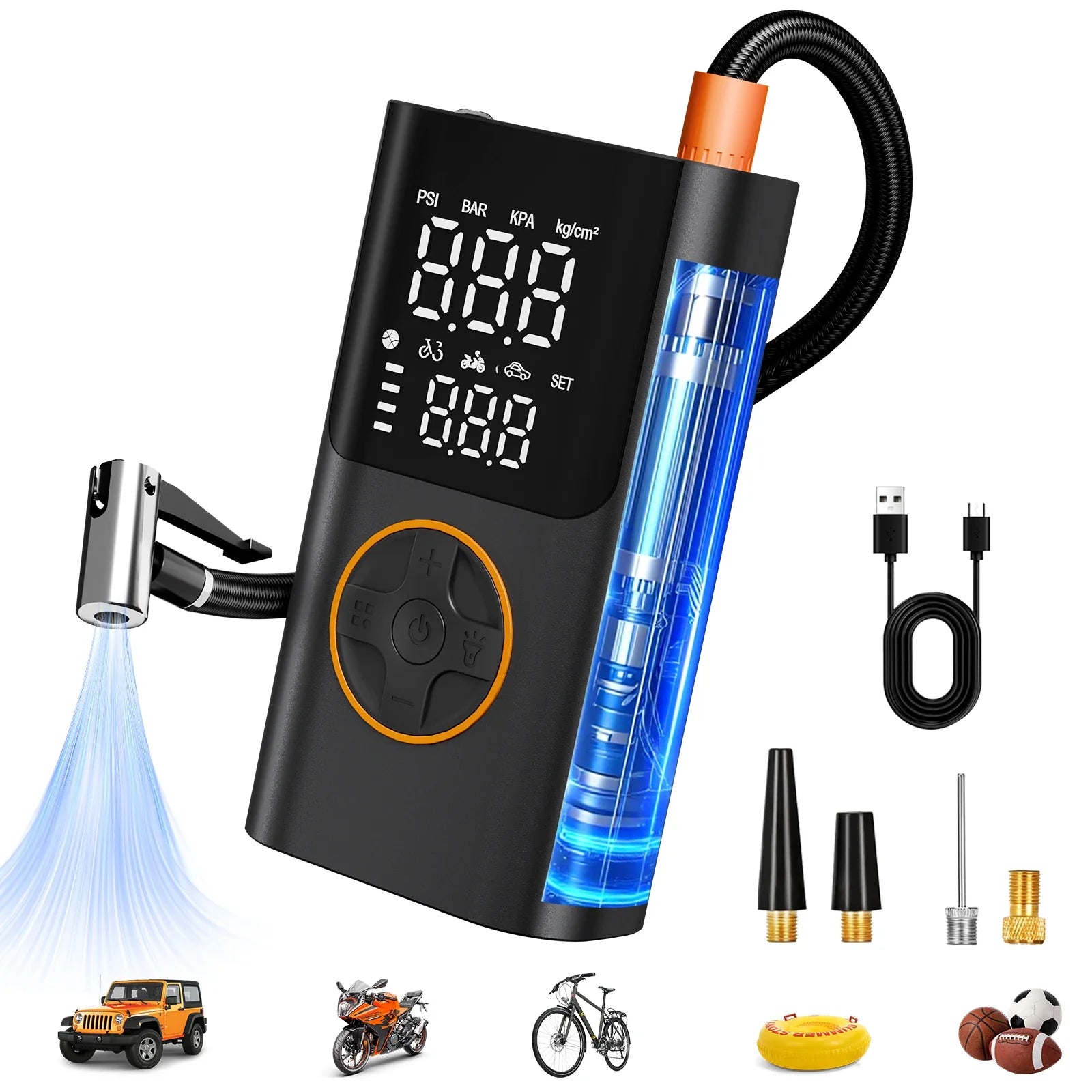 Portable Power Tire Pump